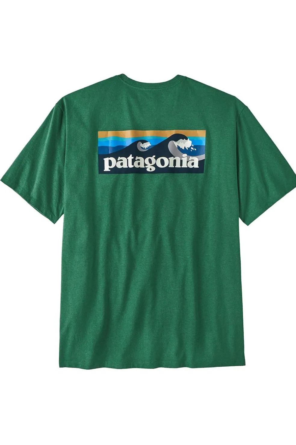 Camiseta Patagonia Hombre Boardshort Logo Pocket 37655 Gather Green