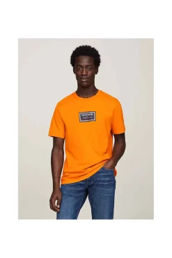 camiseta Tommy Hilfiger de punto con logo estampado mw0mw34391 sg3