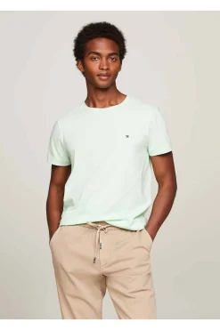 camiseta Tommy Hilfiger de corte extra slim con logo bordado mw0mw10800 lxz