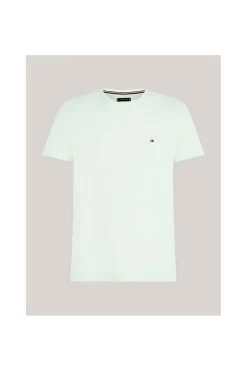 camiseta Tommy Hilfiger de corte extra slim con logo bordado mw0mw10800 lxz