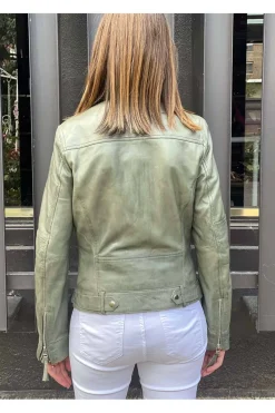 CAZADORA CUERO MDP ANNY FOREST