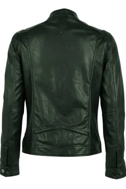 Cazadora de Cuero Hombre Gipsy 2.0 By Mauritius Occer 2201 0136 Dark Green