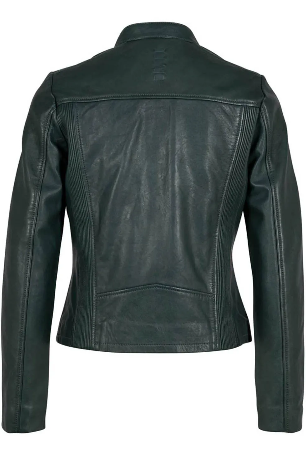 Cazadora de Cuero Mujer Gipsy 2.0 by Mauritius Weda 2101 0231 Dark Green