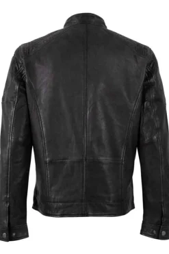 Cazadora de Piel Hombre Mauritius vitum 1201 0814 black