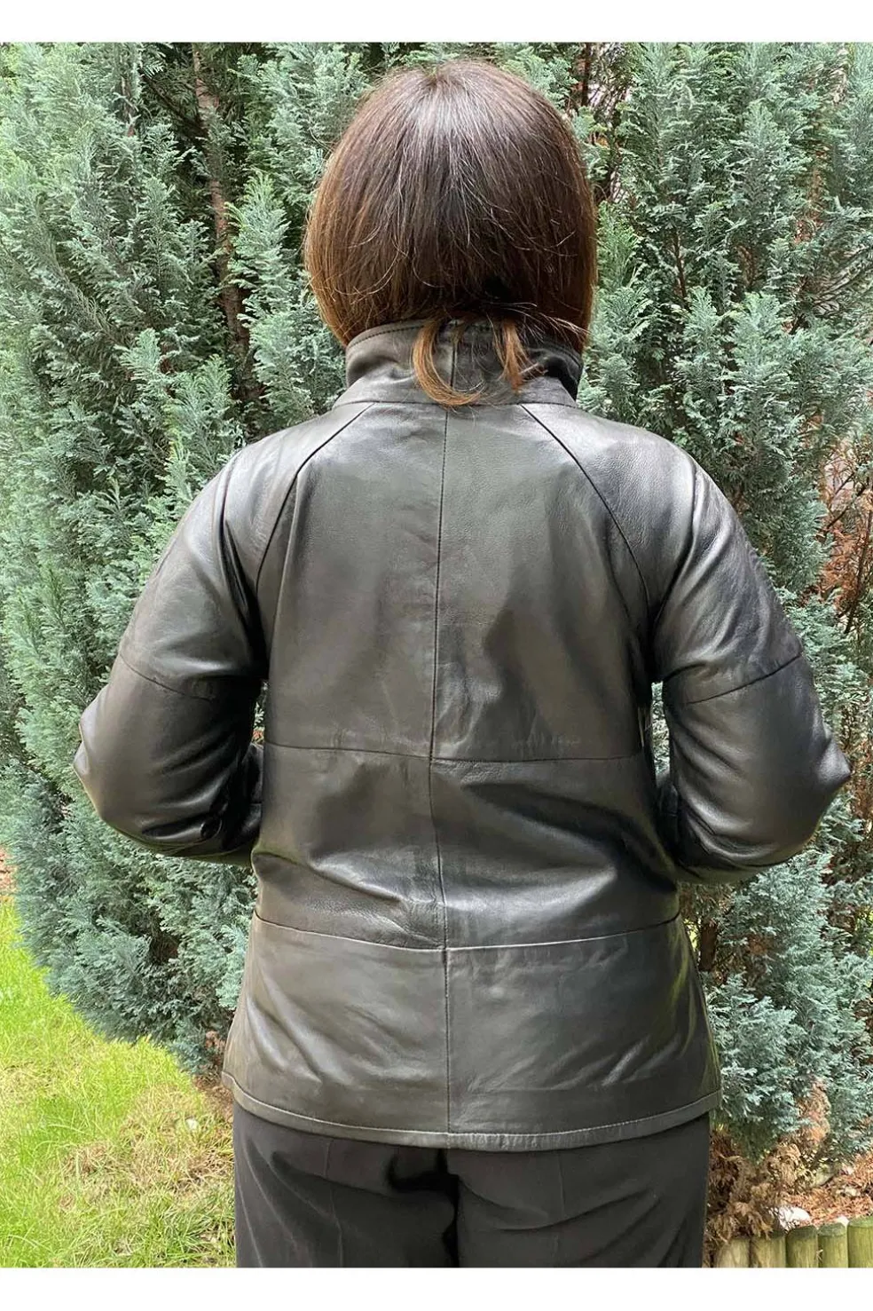 Cazadora de Piel Mujer MDP Oteo Black