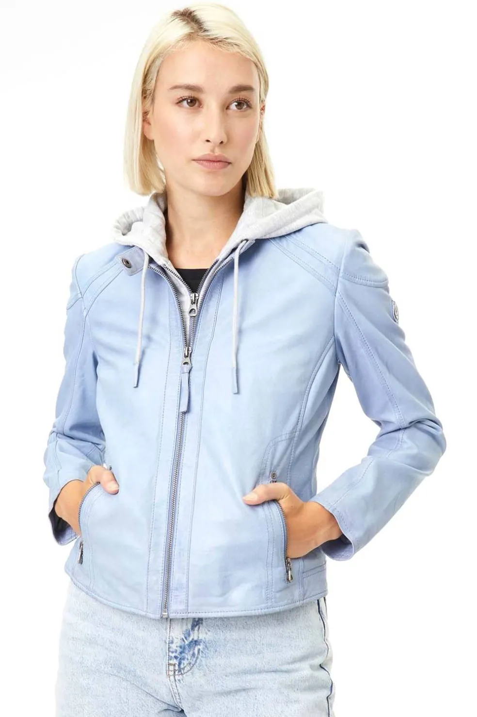 Cazadora Gipsy Mujer gw april light blue 1101 0515