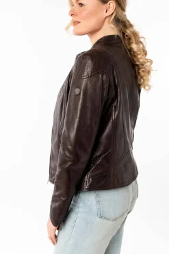 Cazadora Gipsy Mujer Keili dark brown