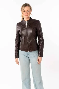 Cazadora Gipsy Mujer Keili dark brown