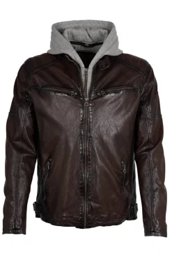 Cazadora Hombre Gipsy Rayco Regular Fit 1201 0605 Chestnut