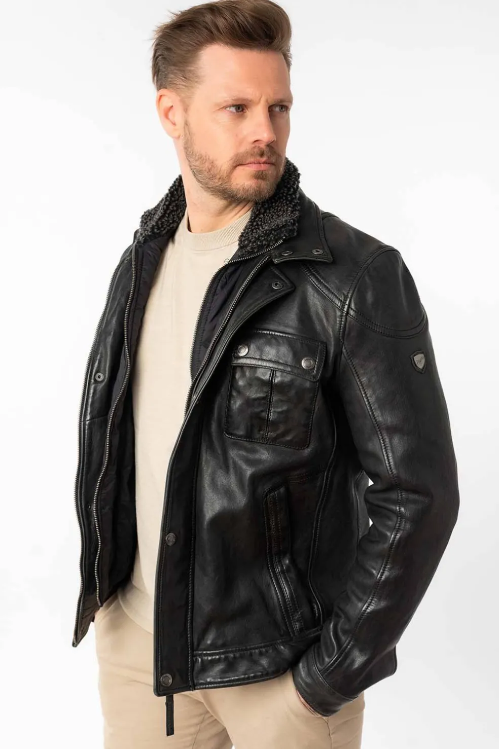 Cazadora Hombre Mauritius Garreck 1201 0794 Black