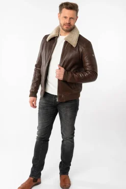 Cazadora Hombre Mauritius Brovig 1201 0773 Brown