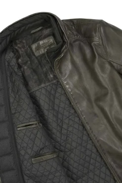 Cazadora Hombre Milestone Bender Verde Oscuro