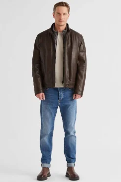 Cazadora Hombre Milestone Barney 53106321295 Middle Brown