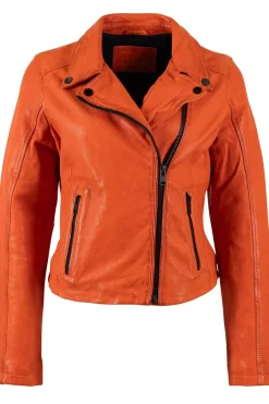 Cazadora Mujer mauritius mishell orange