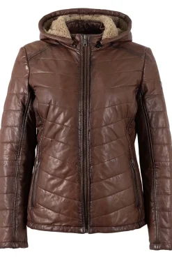 Cazadora mujer mauritius aurora dark whiskey 1101 0799