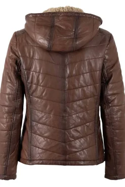 Cazadora mujer mauritius aurora dark whiskey 1101 0799