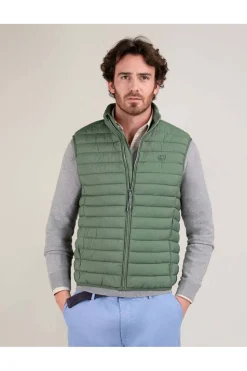 Chaleco Hombre El Ganso Acolchado Básico Verde 1040s250004