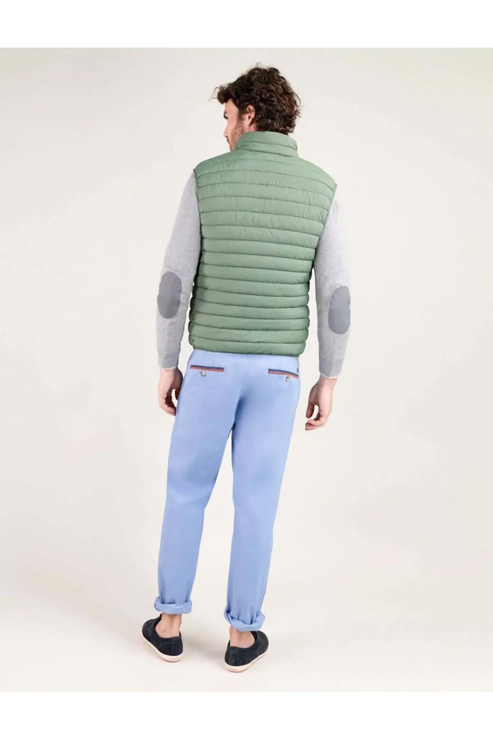 Chaleco Hombre El Ganso Acolchado Básico Verde 1040s250004