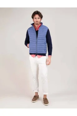 Chaleco Hombre El Ganso Acolchado Básico Azul 1040s250002