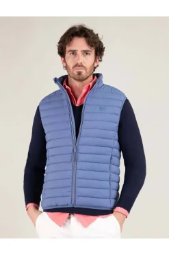 Chaleco Hombre El Ganso Acolchado Básico Azul 1040s250002