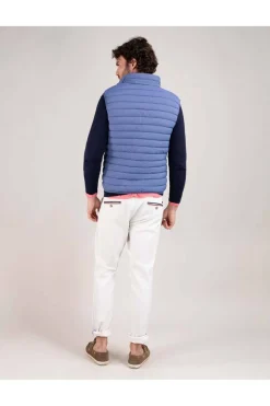 Chaleco Hombre El Ganso Acolchado Básico Azul 1040s250002