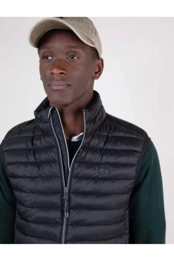 Chaleco Hombre El Ganso Acolchado Básico Negro 1040W240005