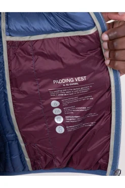 Chaleco Hombre El Ganso Acolchado Básico Azul 1040W240003