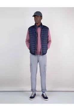 Chaleco Hombre El Ganso Acolchado Básico Marino 1040W240004