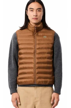 Chaleco Hombre Lacoste BH2886 Marrón SIX