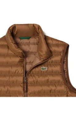 Chaleco Hombre Lacoste BH2886 Marrón SIX