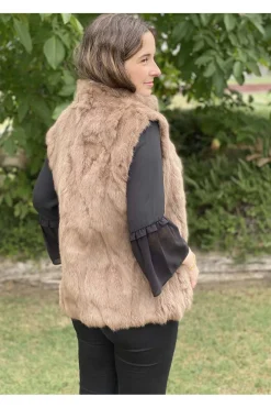 chaleco medinapiel 8239 cobre