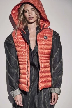 Chaleco Mujer Henry Arroway Luna Orange