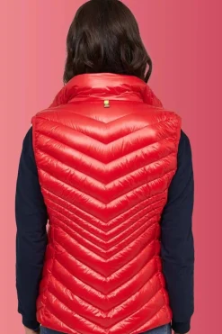 Chaleco Mujer Henry Arroway Victoria Rojo