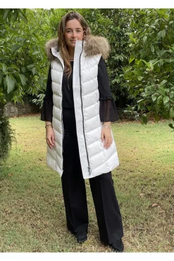 Chaleco Mujer Henry Arroway Jana Nacre