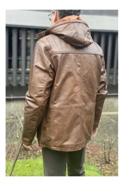 Chaqueta Hombre Cuero MDP Guptal Antique