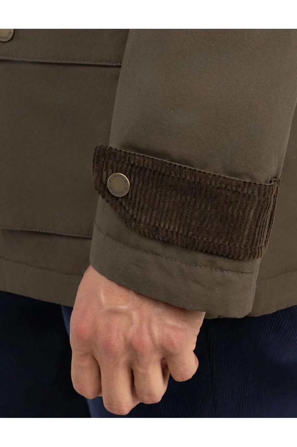 Chaqueta Hombre El Ganso Pana 1040W250039 Verde