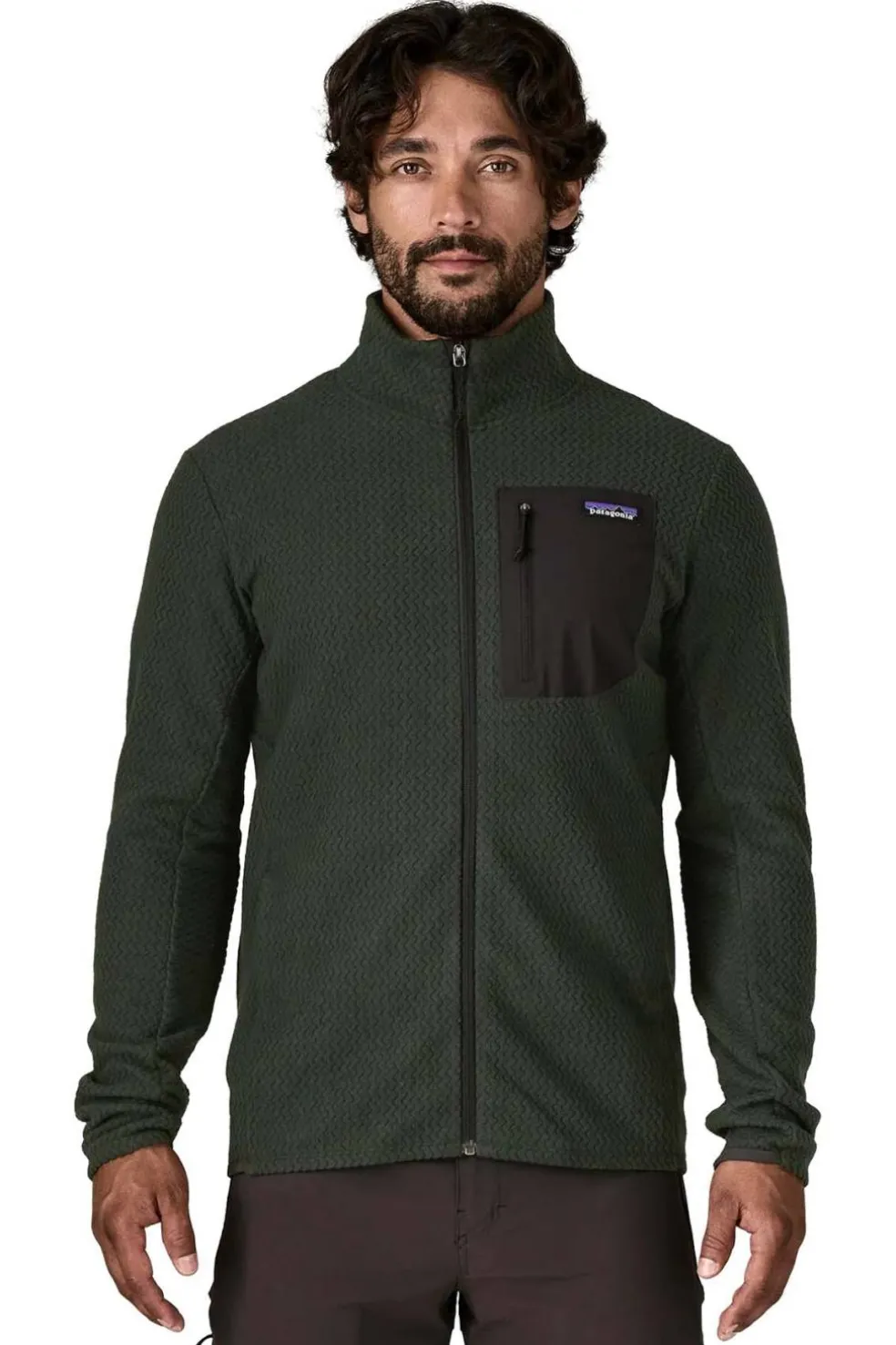 Chaqueta Hombre Patagonia R1 Air Fleece 40275 OLGG Old Growth Green