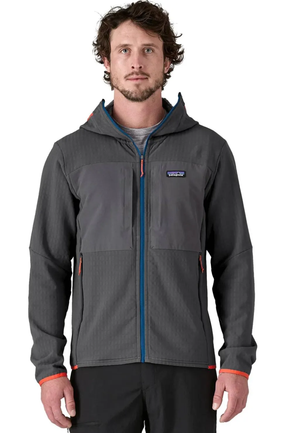 Chaqueta Hombre Patagonia Men's R2 TechFace Hoody 83731 FGE Forge Grey