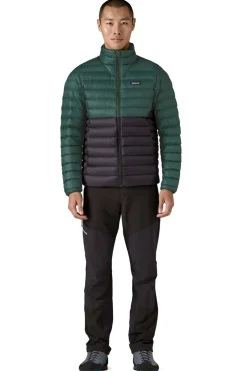 Chaqueta Hombre Patagonia Down Sweater 84675 CABK Cascade Green Black