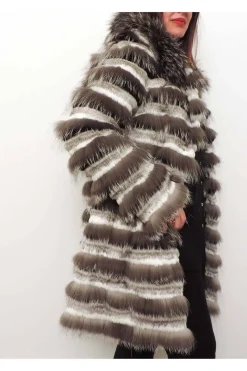 chaqueta medinapiel 38111 gris