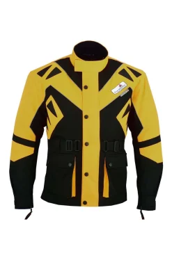 Chaqueta moto German Wear 300J amarillo