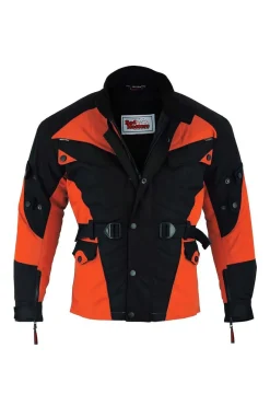 Chaqueta moto German Wear 302J Orange