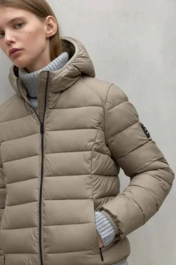 Chaqueta Mujer Ecoalf Aspenalf 533 Mocca