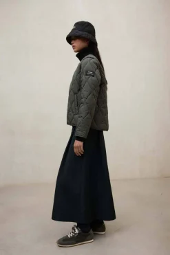 chaqueta Mujer Ecoalf musa onion 424 asteroid