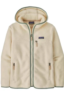 Chaqueta Mujer Patagonia Retro Pile Fleece Hoody 22806 NTLE Natural Ellwood Green