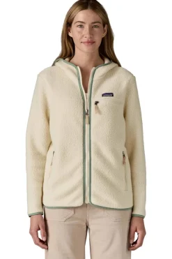 Chaqueta Mujer Patagonia Retro Pile Fleece Hoody 22806 NTLE Natural Ellwood Green