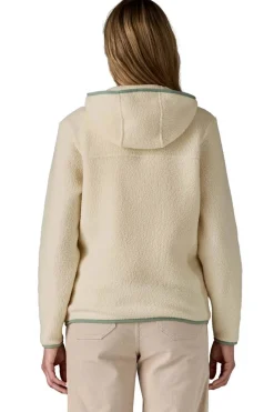 Chaqueta Mujer Patagonia Retro Pile Fleece Hoody 22806 NTLE Natural Ellwood Green