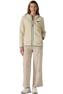 Chaqueta Mujer Patagonia Retro Pile Fleece Hoody 22806 NTLE Natural Ellwood Green