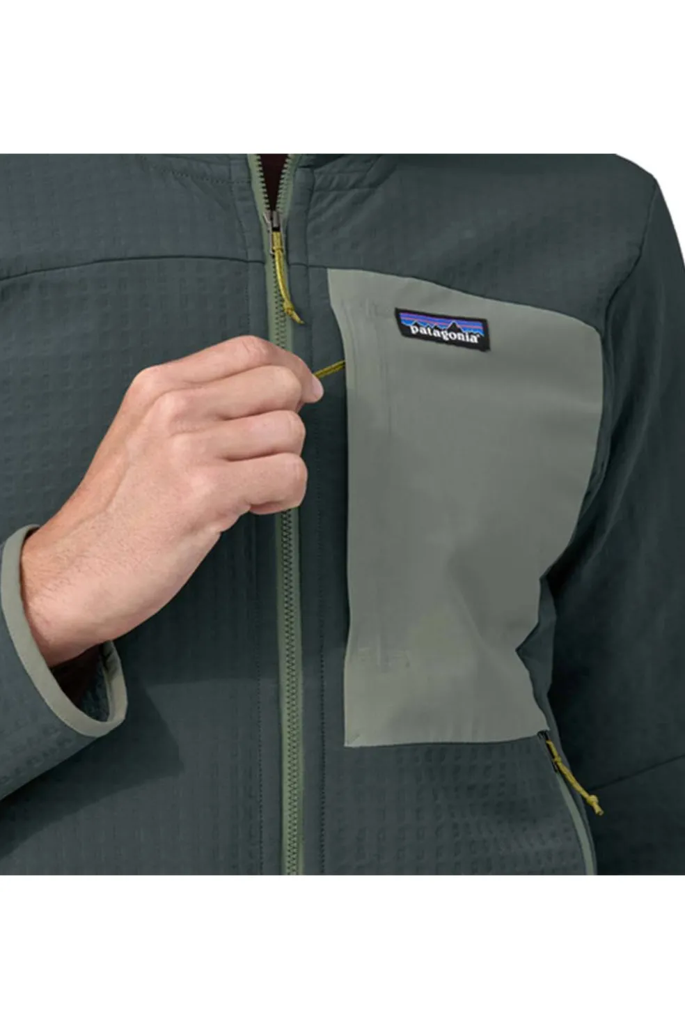 Chaqueta Patagonia Hombre R2 TechFace Verde