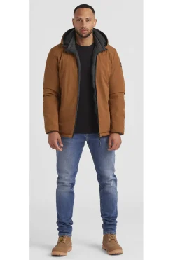 Chaqueta Reversible Hombre Milestone Tyron 84 Teracotta